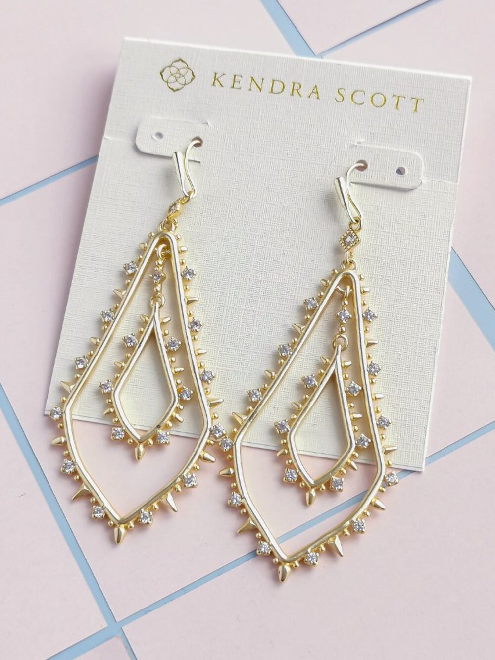 Kendra Scott Gold Drop Earrings - Alice